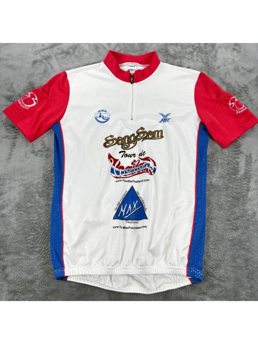 FBT SangSom Tour de Thailand 2006 Cycling Jersey Mens Medium Toyota Thailand VTG